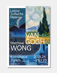 Matthew Wong - Vincent van Gogh Exhibition poster